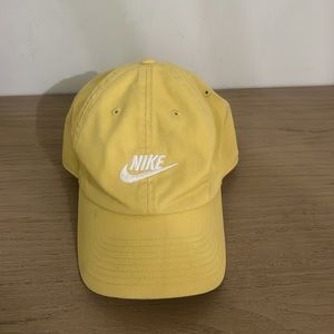 Yellow Nike hat